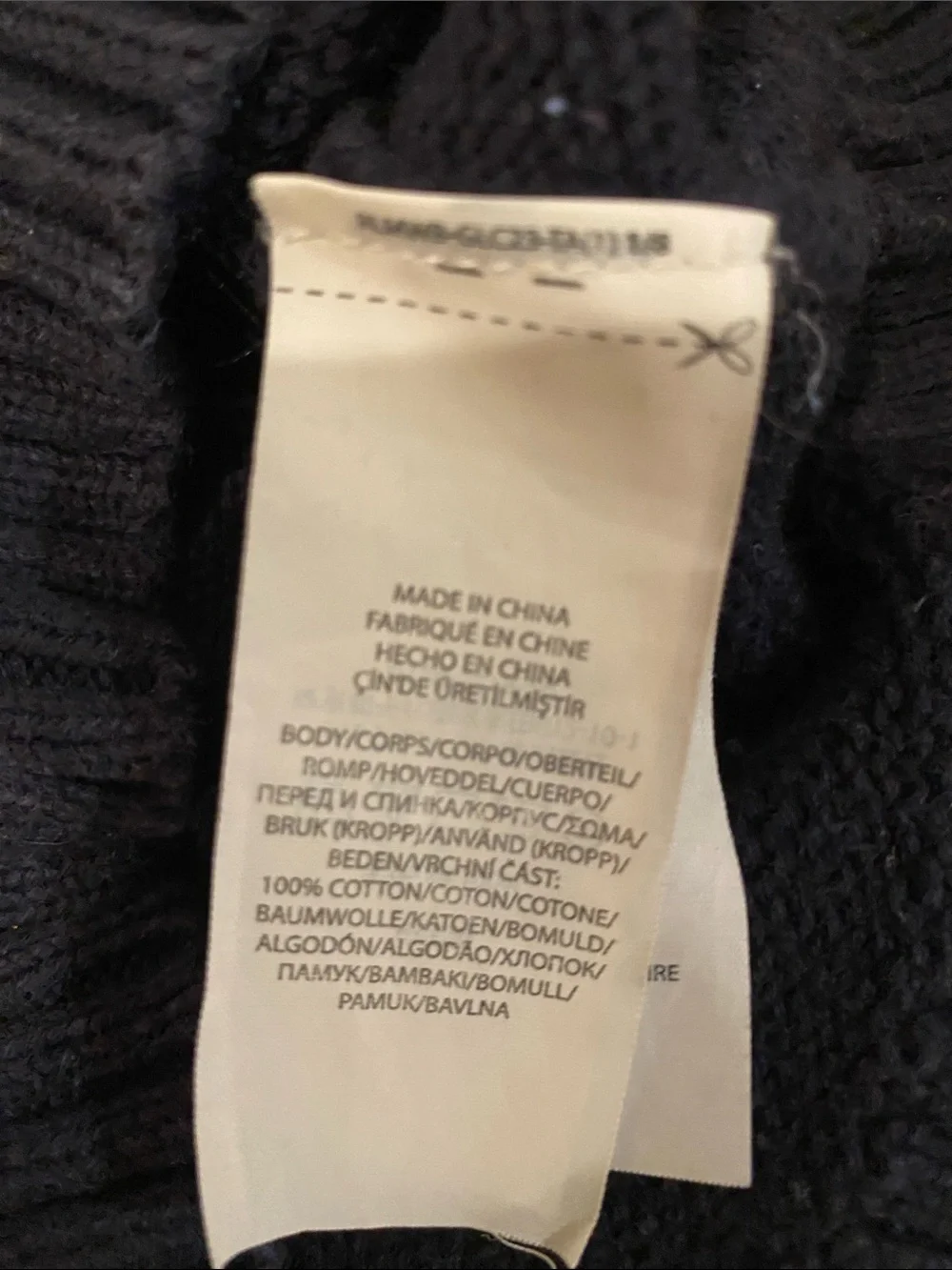 Ralph Lauren Navy RL Logo Knit Sweater Girl’s